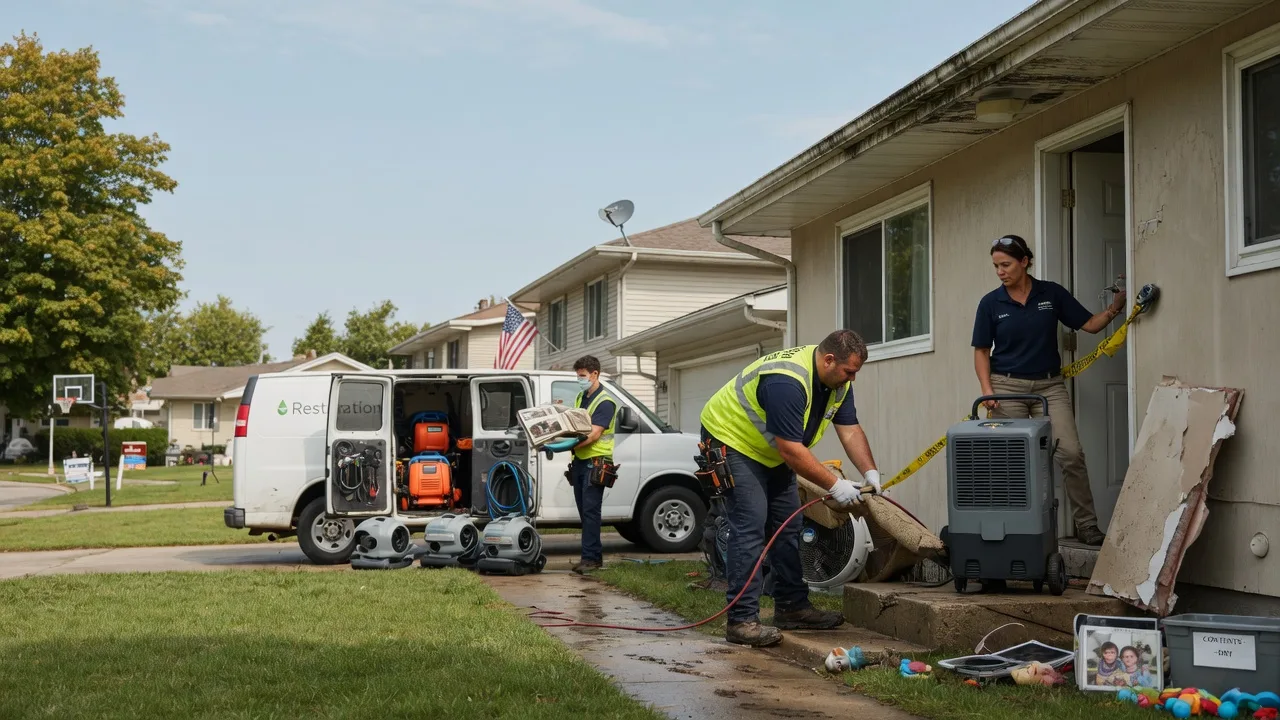 Water Damage Restoration in Calvin, WV near me